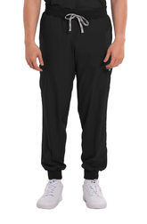 Airstretch® Custom Fit Knitted Jogger Men Scrub Pants