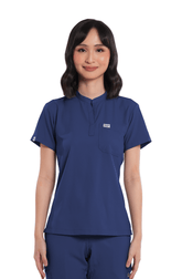 Airstretch® Custom Fit Mandarin Women Scrub Top