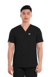 Airstretch® Custom Fit V-Neck Men Scrub Top