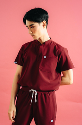 Flexitone® Mandarin Men Scrub Top