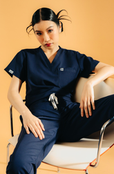 Flexitone® V-Neck Women Scrub Top