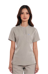 Luxe® Mandarin Women Scrub Top