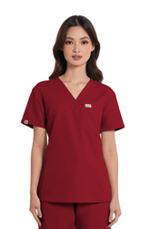 Luxe® V-Neck Women Scrub Top