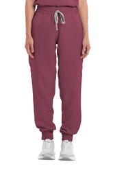 Twill Custom Fit Garterized Jogger Women Scrub Pants