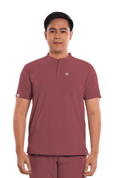 Ultraflex® Mandarin Men Scrub Top