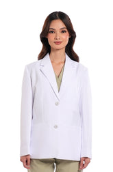 Wool Long Sleeve Blazer - Women