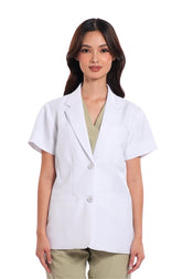 Wool Short Sleeve Blazer - Women