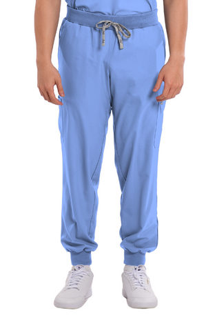 Airstretch® Knitted Jogger Men Scrub Pants