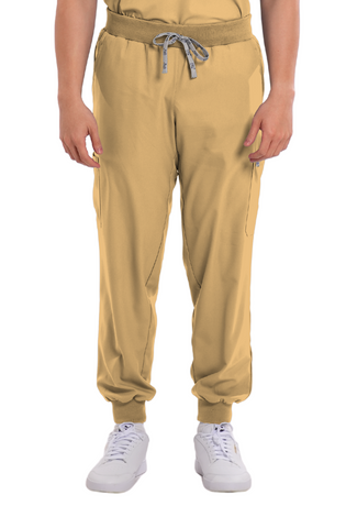 Airstretch® Knitted Jogger Men Scrub Pants