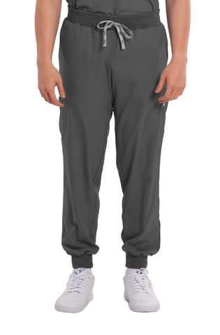Airstretch® Knitted Jogger Men Scrub Pants