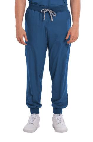 Airstretch® Knitted Jogger Men Scrub Pants