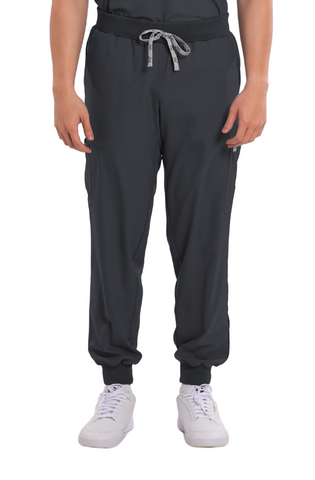 Airstretch® Knitted Jogger Men Scrub Pants