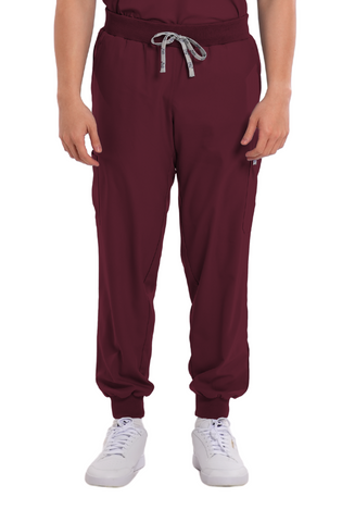 Airstretch® Knitted Jogger Men Scrub Pants