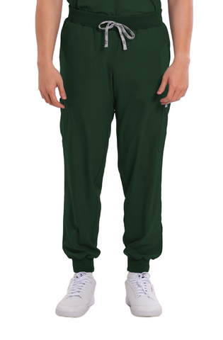 Airstretch® Knitted Jogger Men Scrub Pants
