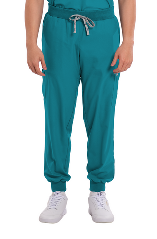 Airstretch® Knitted Jogger Men Scrub Pants