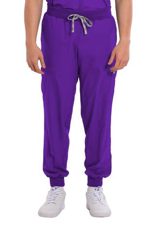 Airstretch® Knitted Jogger Men Scrub Pants