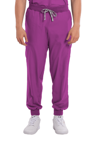 Airstretch® Custom Fit Knitted Jogger Men Scrub Pants