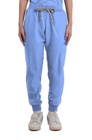 Airstretch® Knitted Jogger Women Scrub Pants