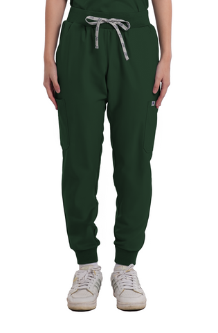 Airstretch® Knitted Jogger Women Scrub Pants