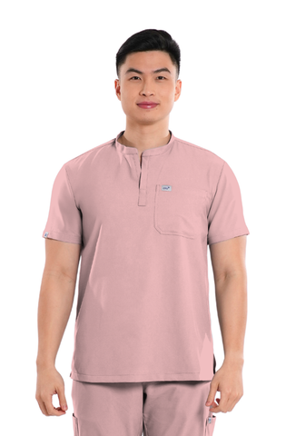 Airstretch® Mandarin Men Scrub Top