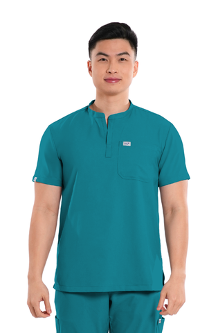 Airstretch® Mandarin Men Scrub Top