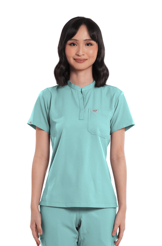 Airstretch® Mandarin Women Scrub Top