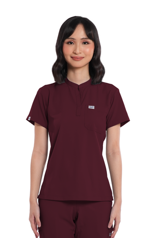 Airstretch® Mandarin Women Scrub Top