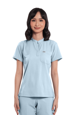 Airstretch® Custom Fit Mandarin Women Scrub Top