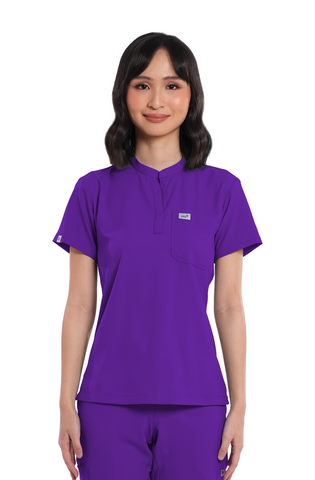 Airstretch® Mandarin Women Scrub Top