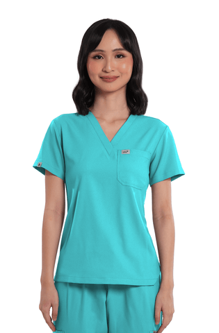 Airstretch® V-Neck Women Scrub Top