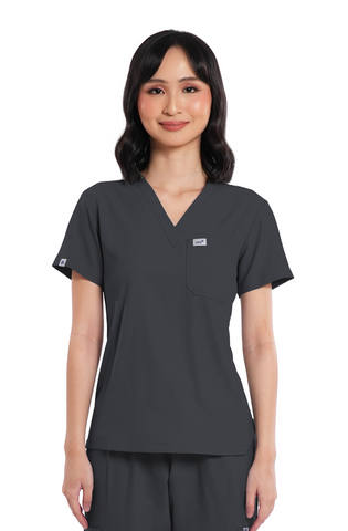 Airstretch® V-Neck Women Scrub Top