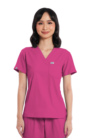 Airstretch® V-Neck Women Scrub Top
