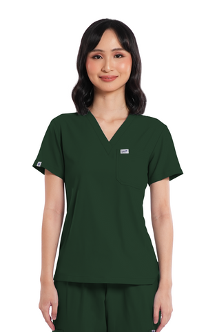 Airstretch® V-Neck Women Scrub Top