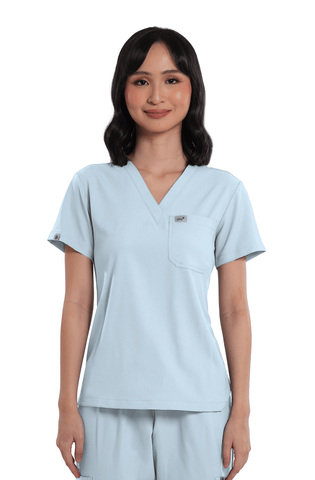 Airstretch® V-Neck Women Scrub Top
