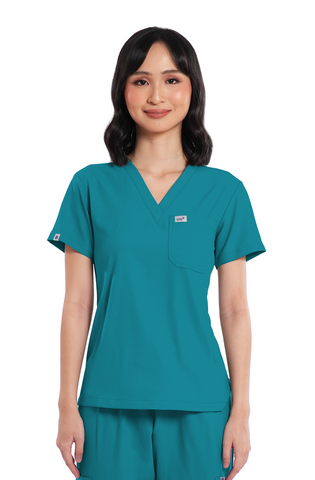 Airstretch® V-Neck Women Scrub Top