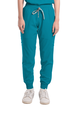 Basicflex® Garterized Jogger Women Scrub Pants