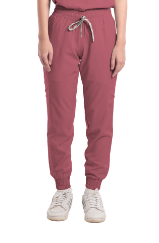 Basicflex® Garterized Jogger Women Scrub Pants
