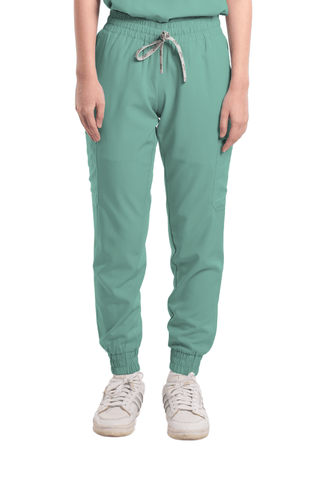 Basicflex® Custom Fit Garterized Jogger Women Scrub Pants