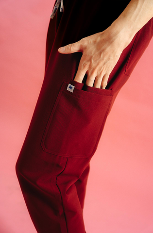 Flexitone® Knitted Jogger Women Scrub Pants