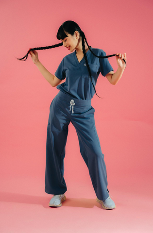 Flexitone® Wide Leg Women Scrub Pants