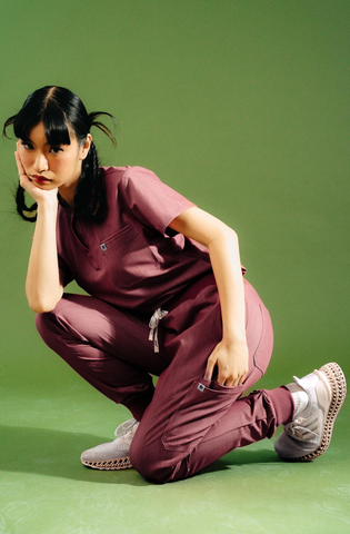 Flexitone® Pro Knitted Jogger Women Scrub Pants