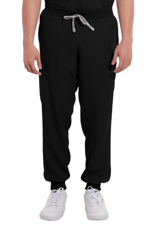 Luxe® Custom Fit Knitted Jogger Men Scrub Pants