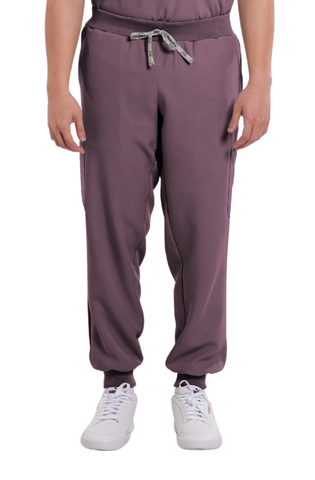 Luxe® Knitted Jogger Men Scrub Pants