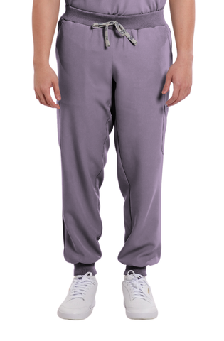 Luxe® Knitted Jogger Men Scrub Pants