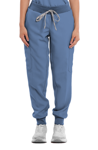 Luxe® Custom Fit Knitted Jogger Women Scrub Pants