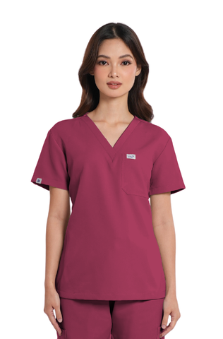 Luxe® Custom Fit V-Neck Women Scrub Top