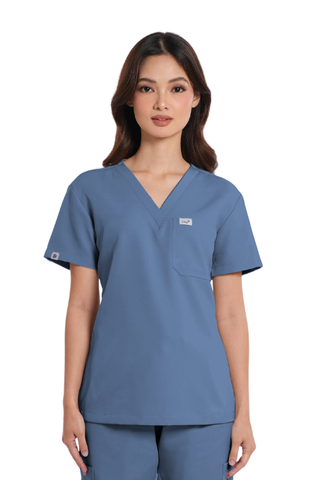 Luxe® V-Neck Women Scrub Top