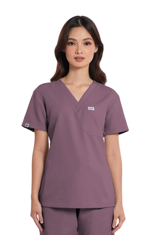 Luxe® Custom Fit V-Neck Women Scrub Top