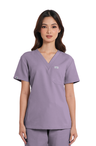 Luxe® Custom Fit V-Neck Women Scrub Top