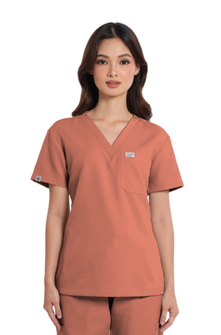 Luxe® Custom Fit V-Neck Women Scrub Top